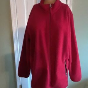 DONATED Lands' End Red Sweater/Jacket